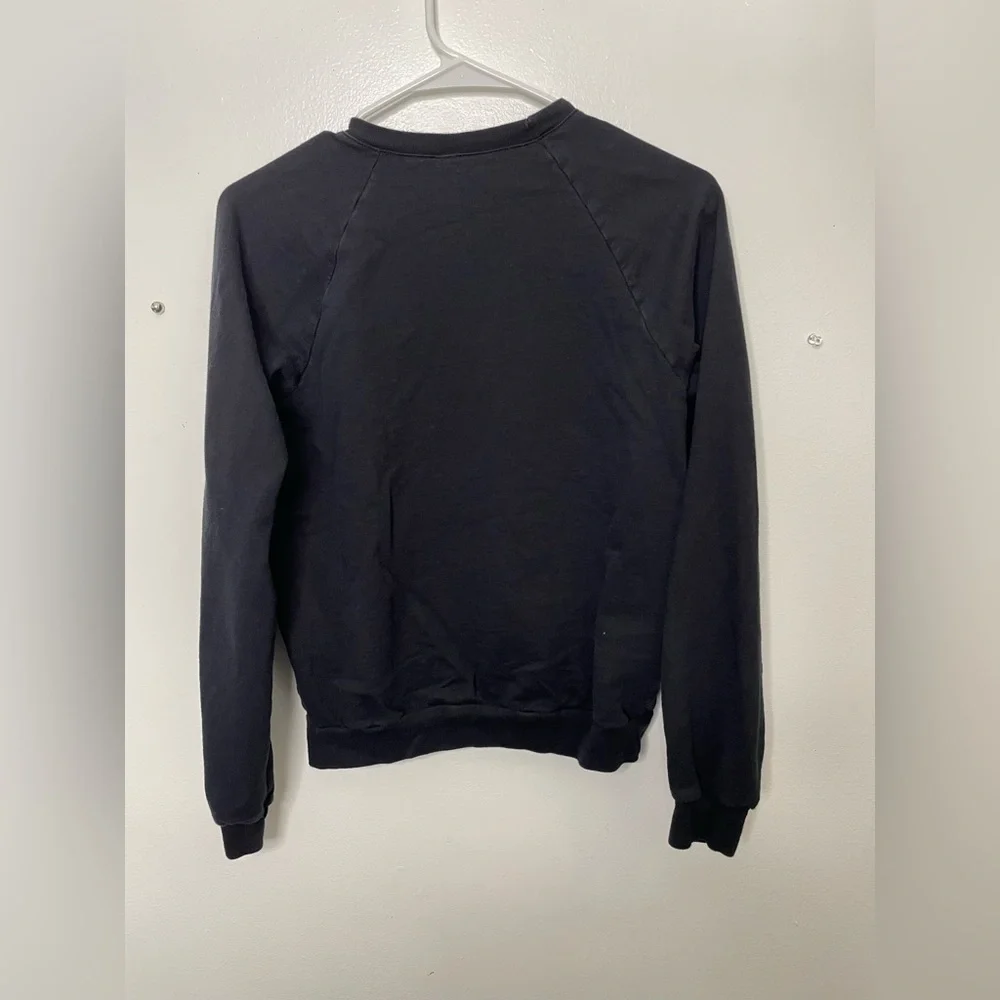 Black American apparel crewneck size small